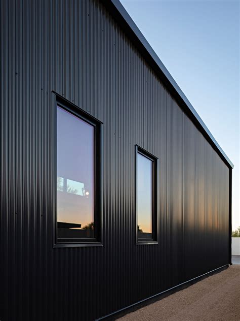 metal clad houses|exterior homes with corrugated metal.